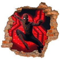 Vinilos efecto 3d spider man no way home